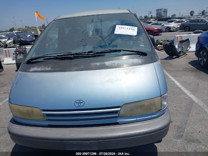 1991 Toyota Previa Dlx VIN: JT3AC11RXM0017011 Lot: 39971296