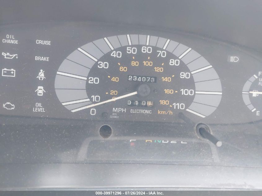 1991 Toyota Previa Dlx VIN: JT3AC11RXM0017011 Lot: 39971296