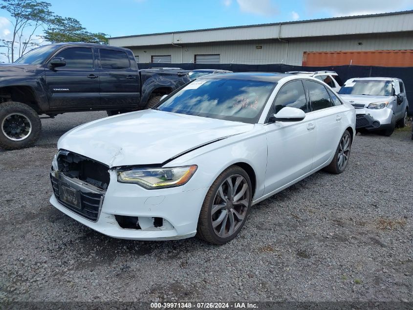 2013 Audi A6 2.0T Premium VIN: WAUGFAFC5DN022327 Lot: 39971348