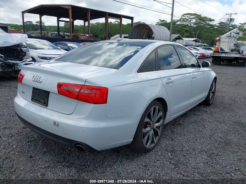 2013 Audi A6 2.0T Premium VIN: WAUGFAFC5DN022327 Lot: 39971348