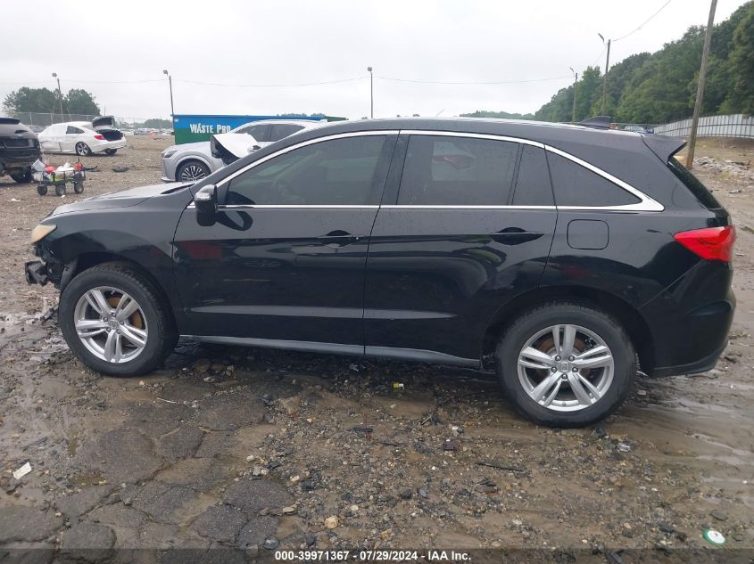 2013 Acura Rdx VIN: 5J8TB3H39DL018140 Lot: 39971367