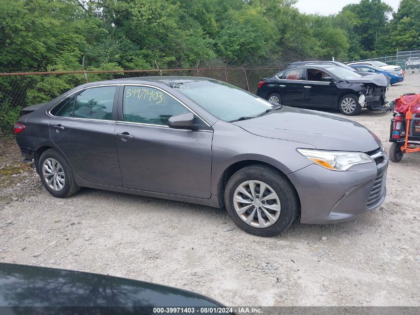 2016 Toyota Camry Le/Se/Xle/Xse VIN: 4T1BF1FK9GU508651 Lot: 39971403