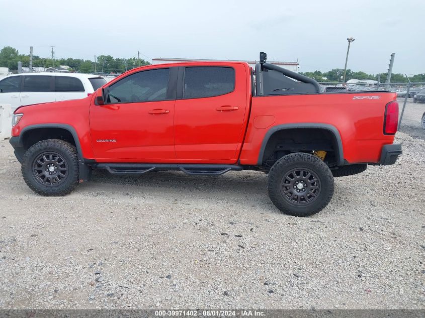 2019 Chevrolet Colorado Zr2 VIN: 1GCGTEEN2K1136750 Lot: 39971402