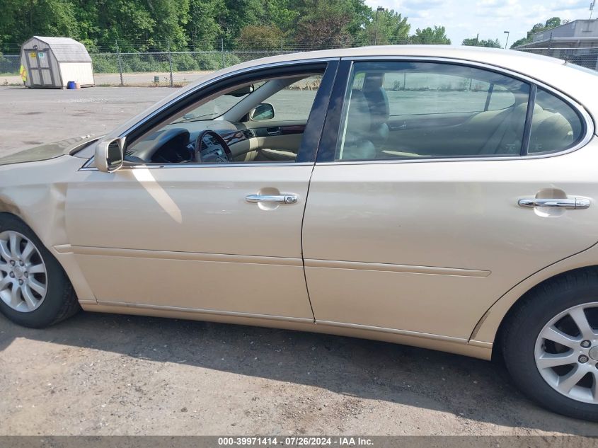 2003 Lexus Es 300 VIN: JTHBF30G630139171 Lot: 39971414