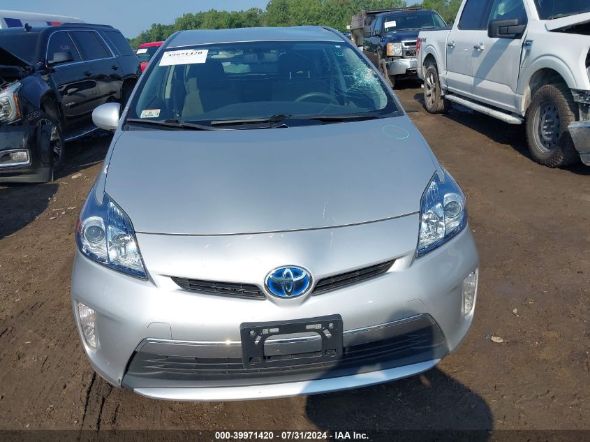 2014 Toyota Prius Plug-In VIN: JTDKN3DP5E3056976 Lot: 39971420