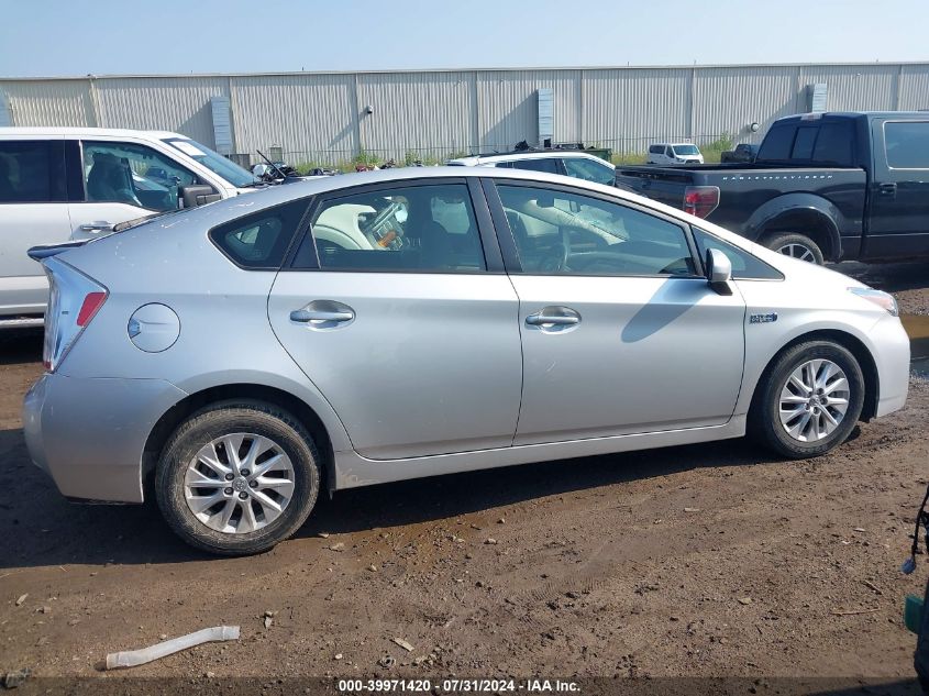 2014 Toyota Prius Plug-In VIN: JTDKN3DP5E3056976 Lot: 39971420