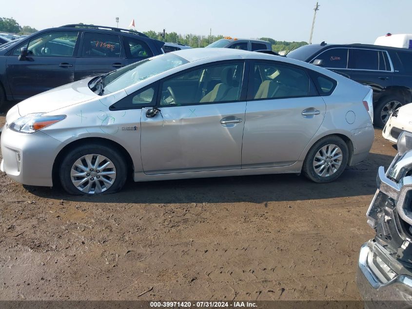 2014 Toyota Prius Plug-In VIN: JTDKN3DP5E3056976 Lot: 39971420