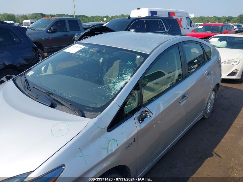 2014 Toyota Prius Plug-In VIN: JTDKN3DP5E3056976 Lot: 39971420