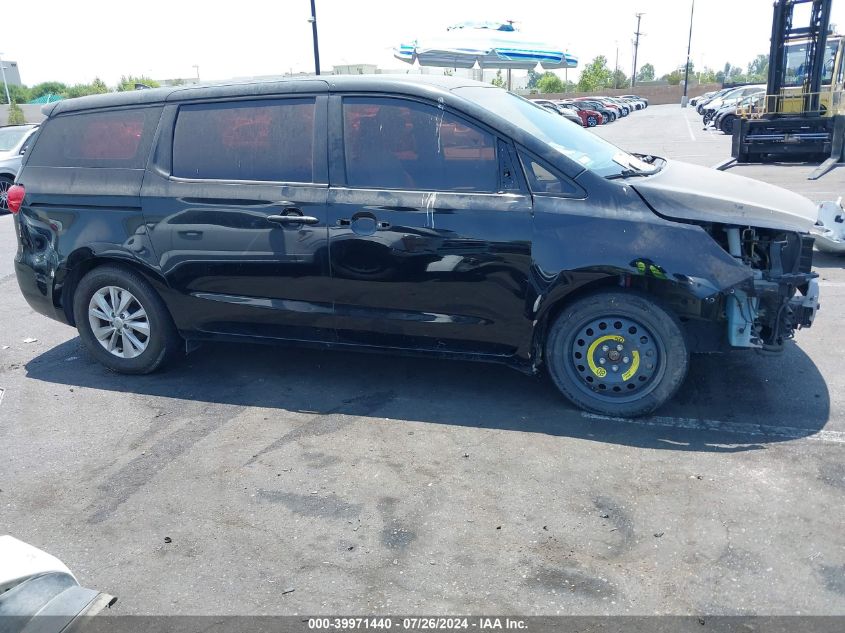 2018 Kia Sedona L VIN: KNDMA5C12J6398651 Lot: 39971440