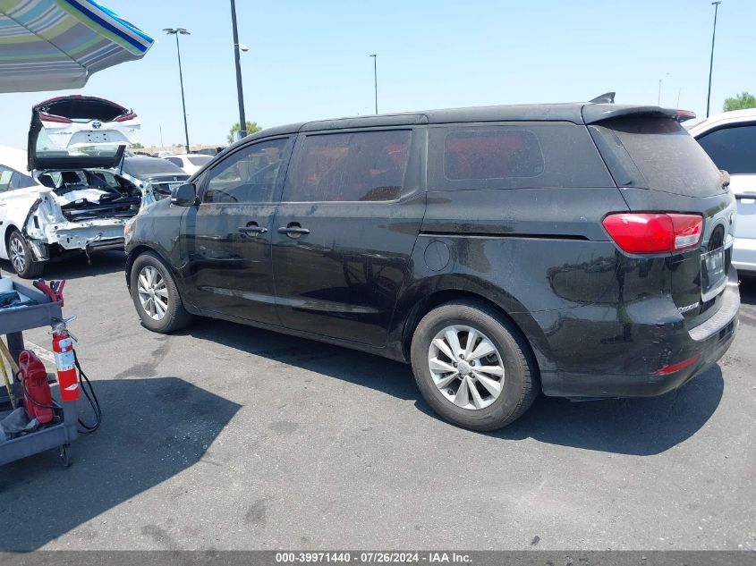 2018 Kia Sedona L VIN: KNDMA5C12J6398651 Lot: 39971440