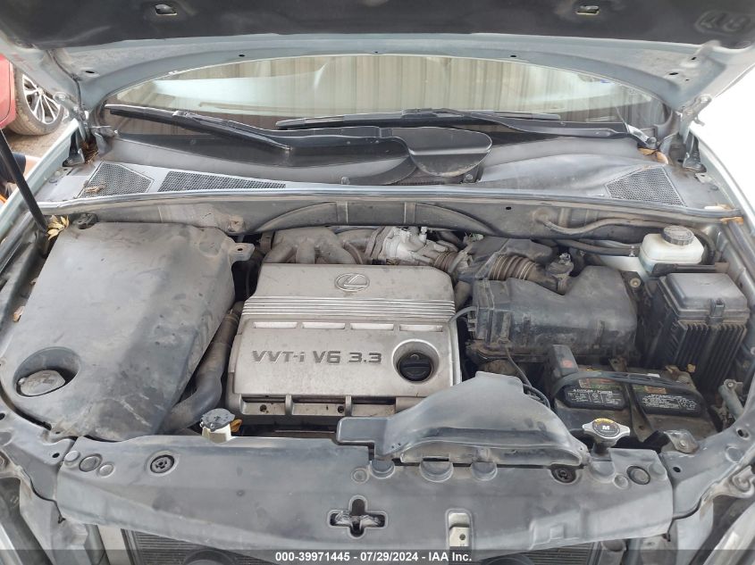 2004 Lexus Rx 330 VIN: JTJGA31UX40034982 Lot: 39971445