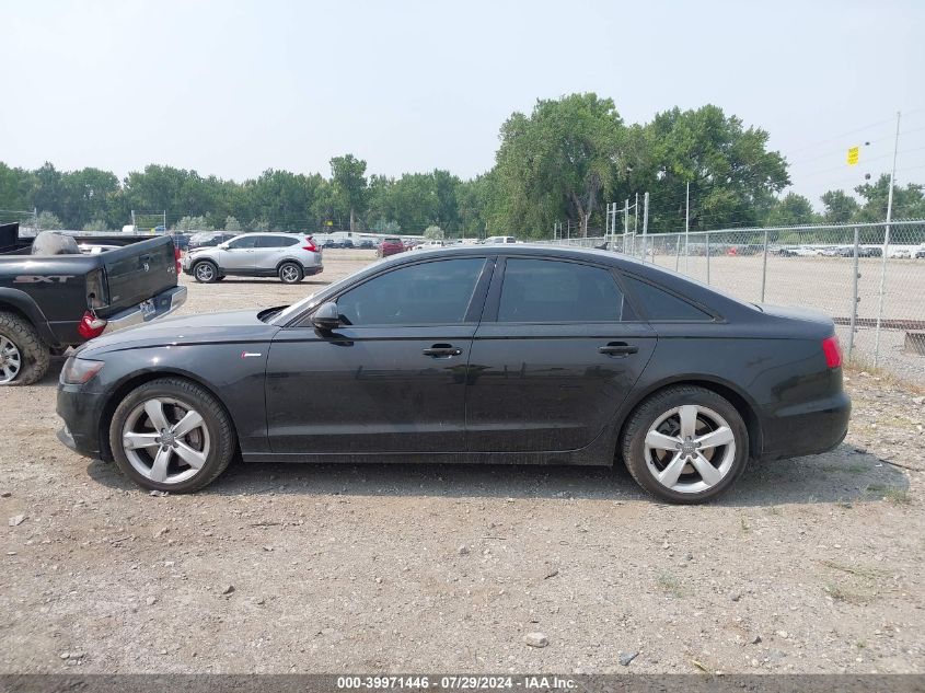 2012 Audi A6 Premium Plus VIN: WAUGGAFC7CN160060 Lot: 39971446