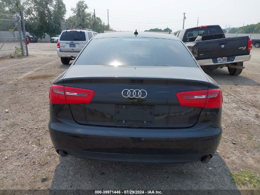 2012 Audi A6 3.0 Premium VIN: WAUGGAFC7CN160060 Lot: 39971446