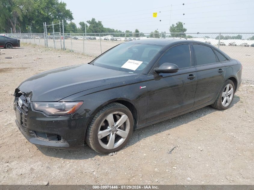 2012 Audi A6 Premium Plus VIN: WAUGGAFC7CN160060 Lot: 39971446