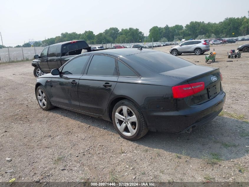 2012 Audi A6 Premium Plus VIN: WAUGGAFC7CN160060 Lot: 39971446