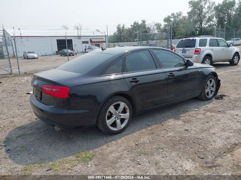 2012 Audi A6 Premium Plus VIN: WAUGGAFC7CN160060 Lot: 39971446