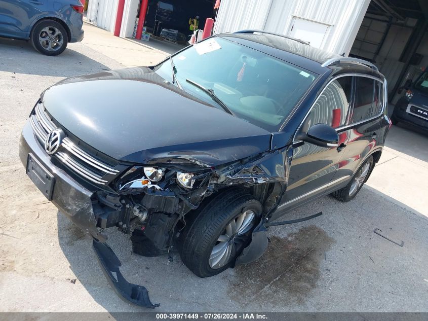 2015 VOLKSWAGEN TIGUAN SEL - WVGBV7AX7FW552112