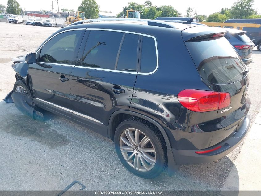 2015 VOLKSWAGEN TIGUAN SEL - WVGBV7AX7FW552112