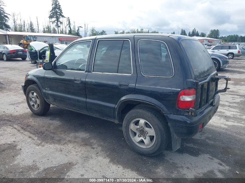 2001 Kia Sportage VIN: KNDJA723X15078582 Lot: 39971470