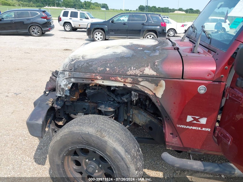 2007 Jeep Wrangler X VIN: 1J4FA24147L142568 Lot: 39971524