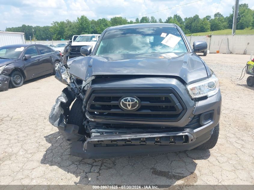 2021 Toyota Tacoma Sr VIN: 5TFAX5GN4MX194141 Lot: 39971525