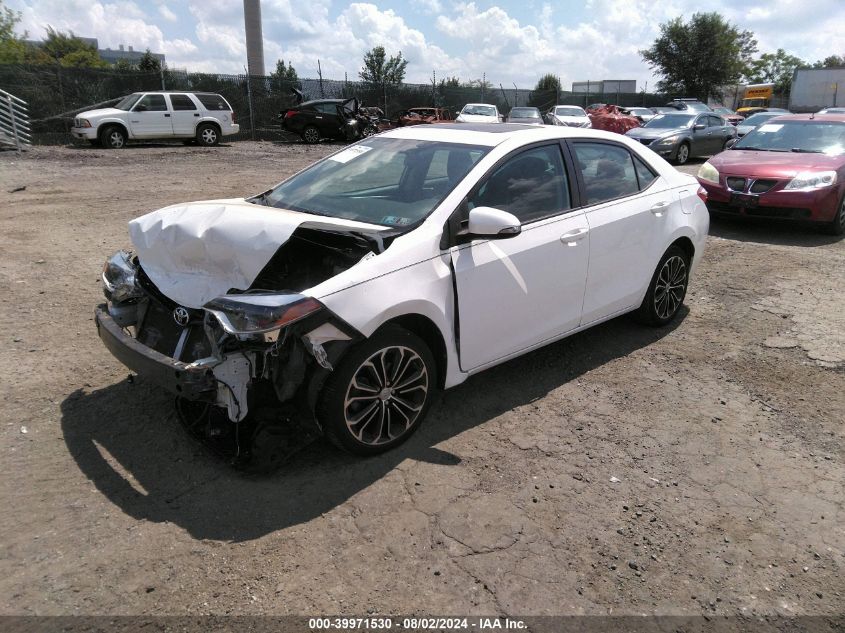 2T1BURHEXFC477650 2015 TOYOTA COROLLA - Image 2