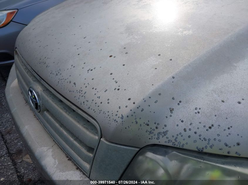 2005 Toyota Highlander VIN: JTEGD21A350119623 Lot: 39971540