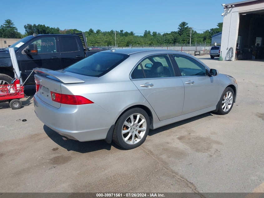 2007 Acura Tsx VIN: JH4CL96937C014416 Lot: 39971561