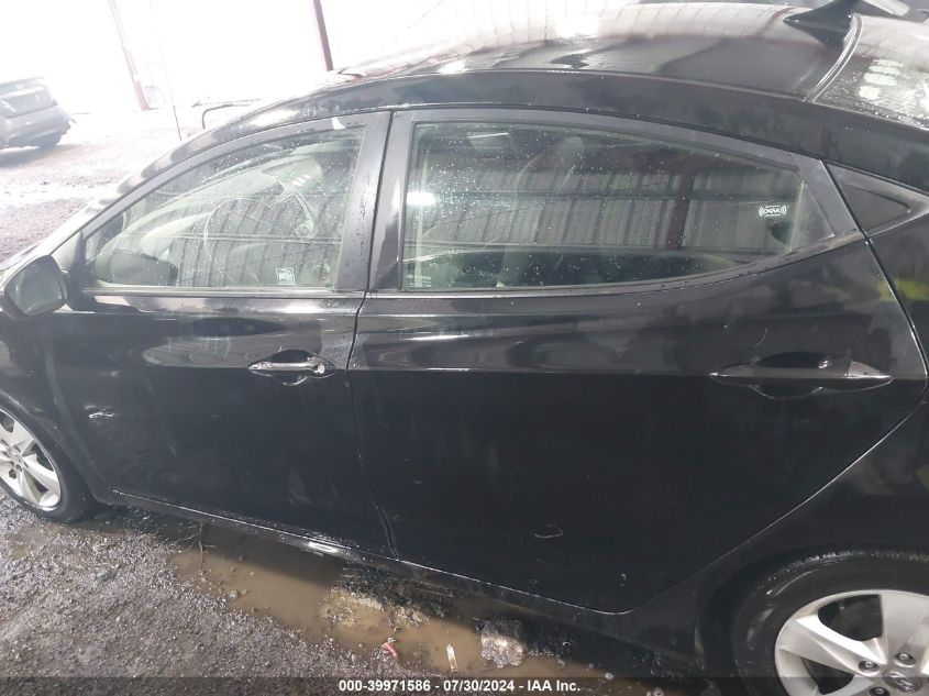 2012 Hyundai Elantra Gls (Ulsan Plant) VIN: KMHDH4AE8CU232852 Lot: 39971586