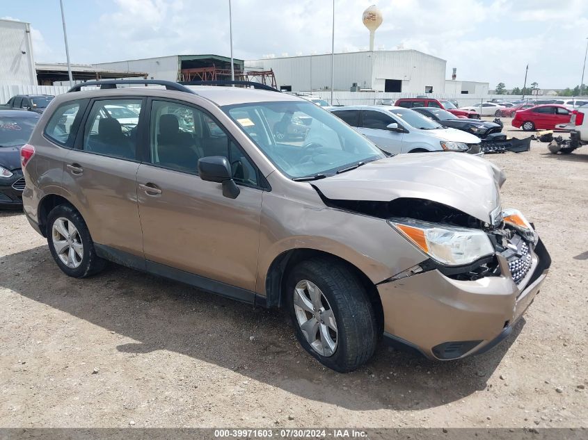 2015 Subaru Forester 2.5I VIN: JF2SJABC5FH425549 Lot: 39971603