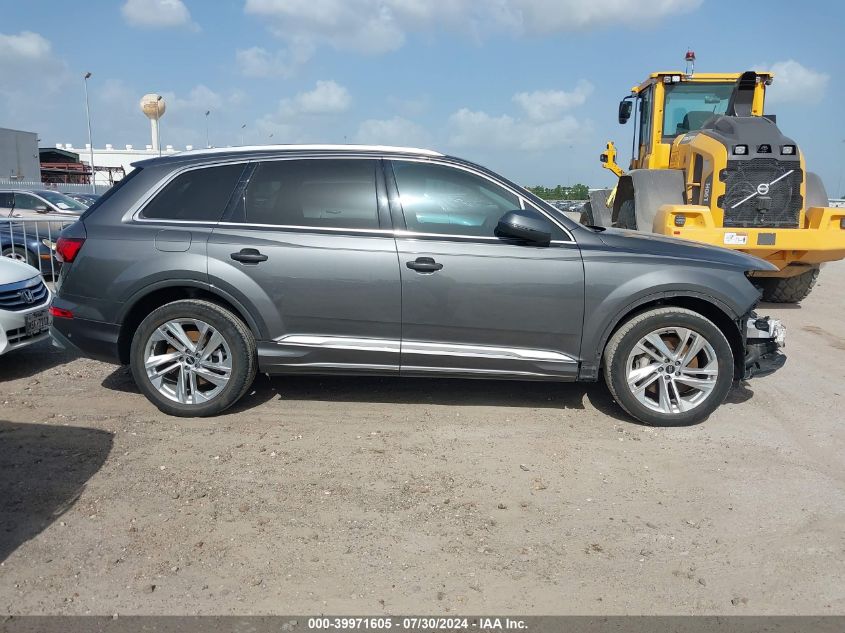 2021 Audi Q7 Premium Plus 45 Tfsi Quattro Tiptronic VIN: WA1LJAF74MD024153 Lot: 39971605