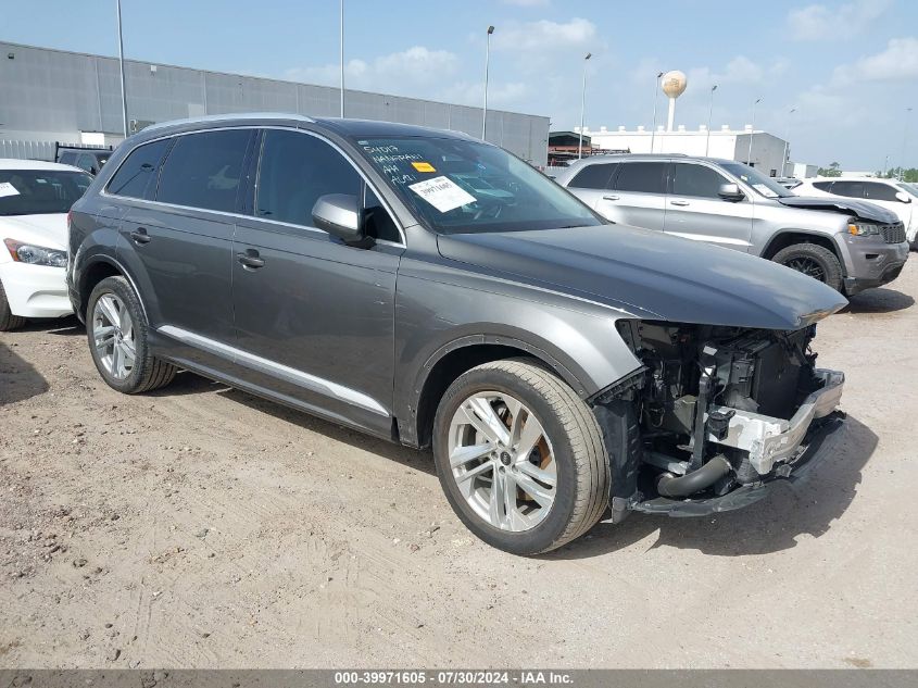 2021 Audi Q7 Premium Plus 45 Tfsi Quattro Tiptronic VIN: WA1LJAF74MD024153 Lot: 39971605