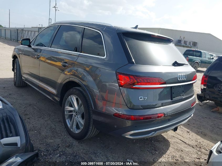 2021 Audi Q7 Premium Plus 45 Tfsi Quattro Tiptronic VIN: WA1LJAF74MD024153 Lot: 39971605