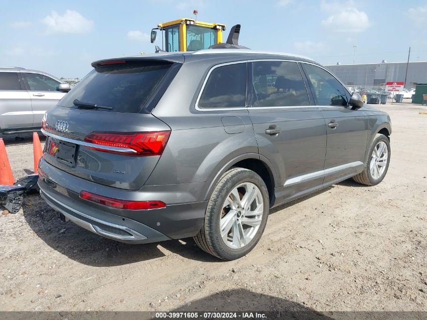 2021 Audi Q7 Premium Plus 45 Tfsi Quattro Tiptronic VIN: WA1LJAF74MD024153 Lot: 39971605