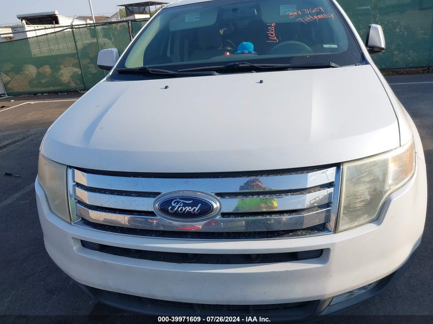 2010 Ford Edge Sel VIN: 2FMDK3JC5ABB08955 Lot: 39971609