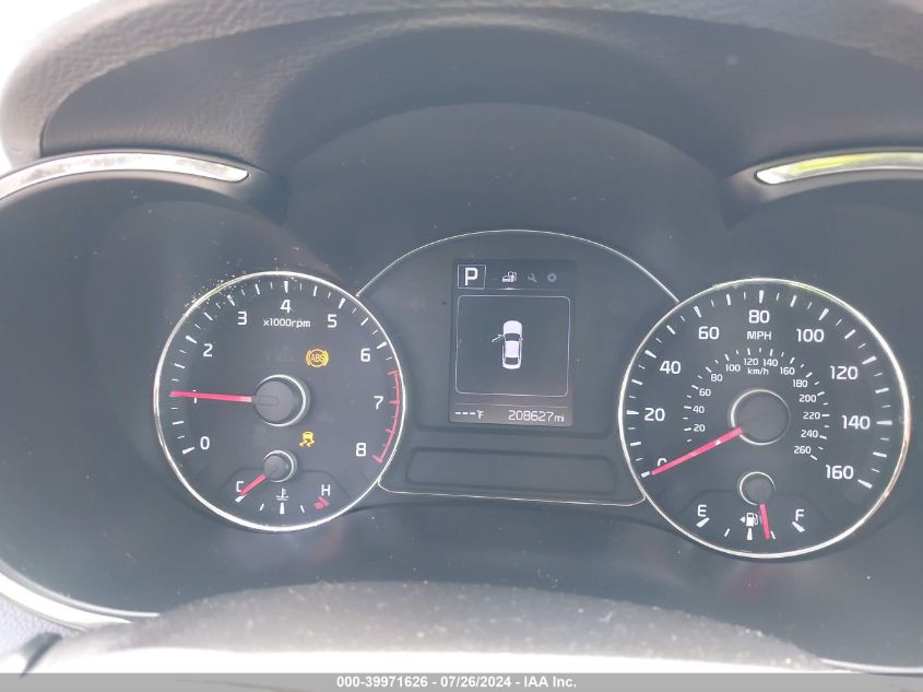 2017 Kia Forte Lx VIN: 3KPFL4A72HE076889 Lot: 39971626