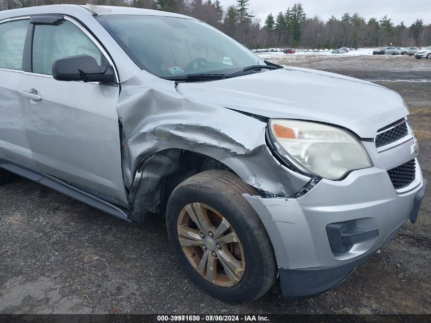 2012 Chevrolet Equinox Ls VIN: 2GNFLCEKXC6191409 Lot: 39971630