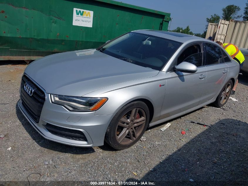 2012 Audi A6 VIN: WAUBGAFC5CN004254 Lot: 39971634