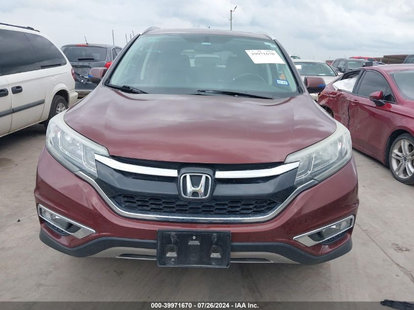 2016 Honda Cr-V Ex-L VIN: 2HKRM3H70GH528620 Lot: 39971670