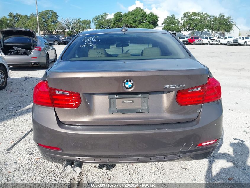 2012 BMW 328I VIN: WBA3A5C57CF344874 Lot: 39971675