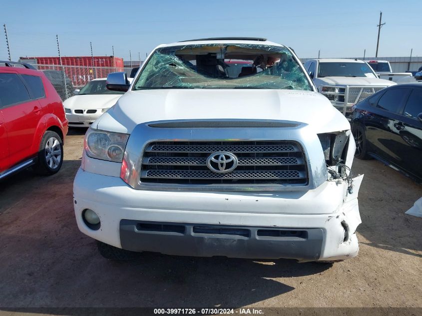 2007 Toyota Tundra Crewmax Limited VIN: 5TBDV58157S488777 Lot: 39971726