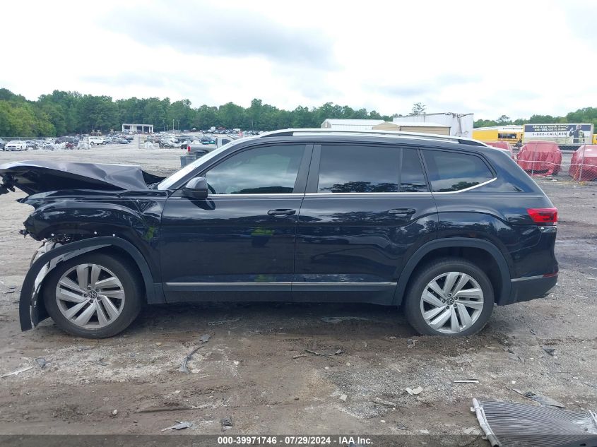 2021 Volkswagen Atlas 3.6L V6 Sel VIN: 1V2ER2CA3MC501186 Lot: 39971746