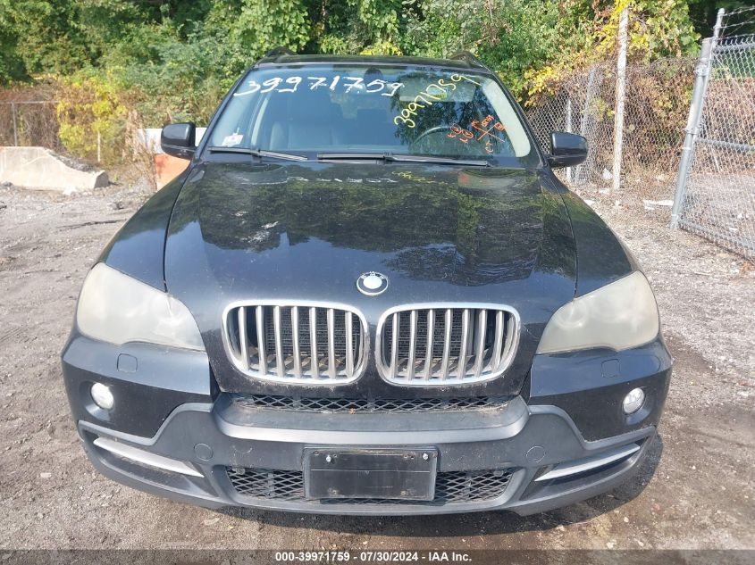 2009 BMW X5 xDrive48I VIN: 5UXFE835X9L308918 Lot: 39971759