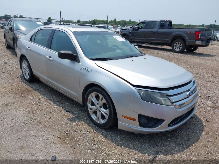 2012 Ford Fusion Se VIN: 3FAHP0HA6CR131987 Lot: 39971765