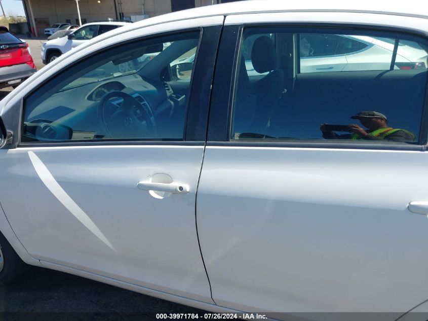 2008 Toyota Yaris VIN: JTDBT923181275961 Lot: 39971784