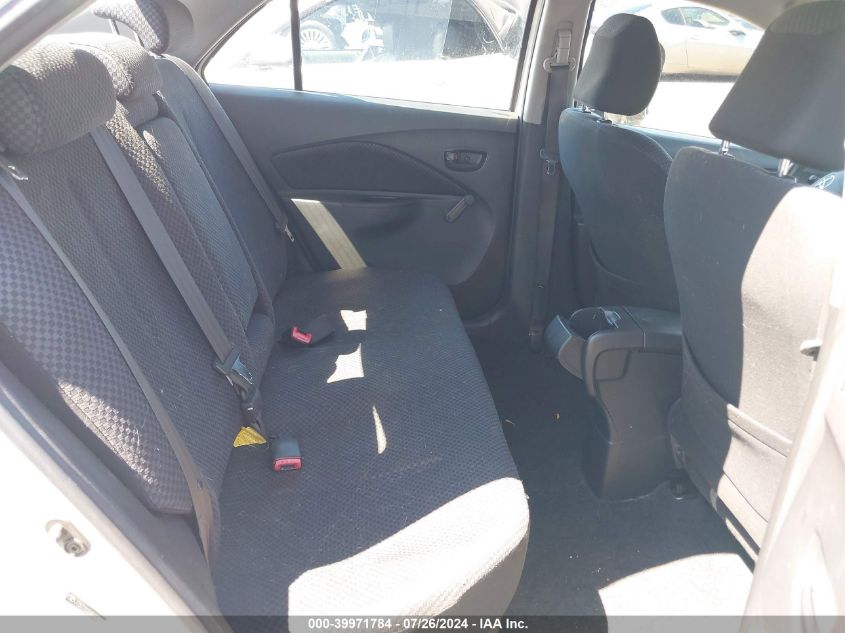 2008 Toyota Yaris VIN: JTDBT923181275961 Lot: 39971784