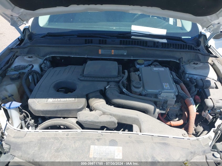 2015 Ford Fusion S Hybrid VIN: 3FA6P0UU2FR307879 Lot: 39971785