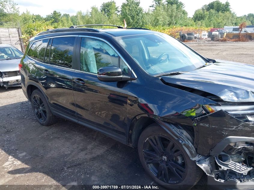 2021 Honda Pilot Awd Special Edition VIN: 5FNYF6H21MB034336 Lot: 39971789