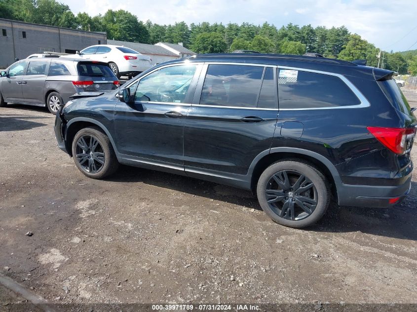 2021 Honda Pilot Awd Special Edition VIN: 5FNYF6H21MB034336 Lot: 39971789