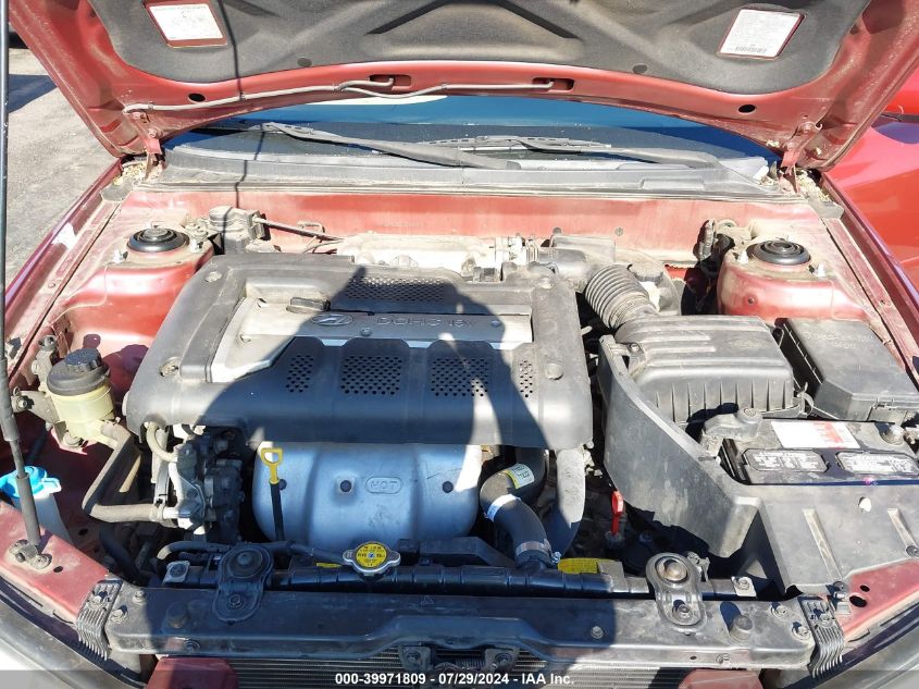 2002 Hyundai Elantra Gls VIN: KMHDN45D52U368025 Lot: 39971809